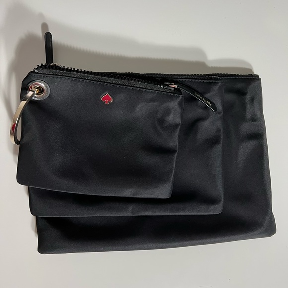 Kate Spade Nylon Jae triple pouch - Picture 1 of 5